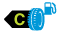 Tyre Fuel Efficiency Rating: C