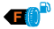 Tyre Fuel Efficiency Rating: F