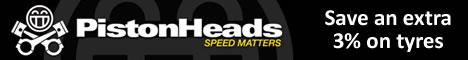 Save an extra 3% on tyres with Pistonheads.com